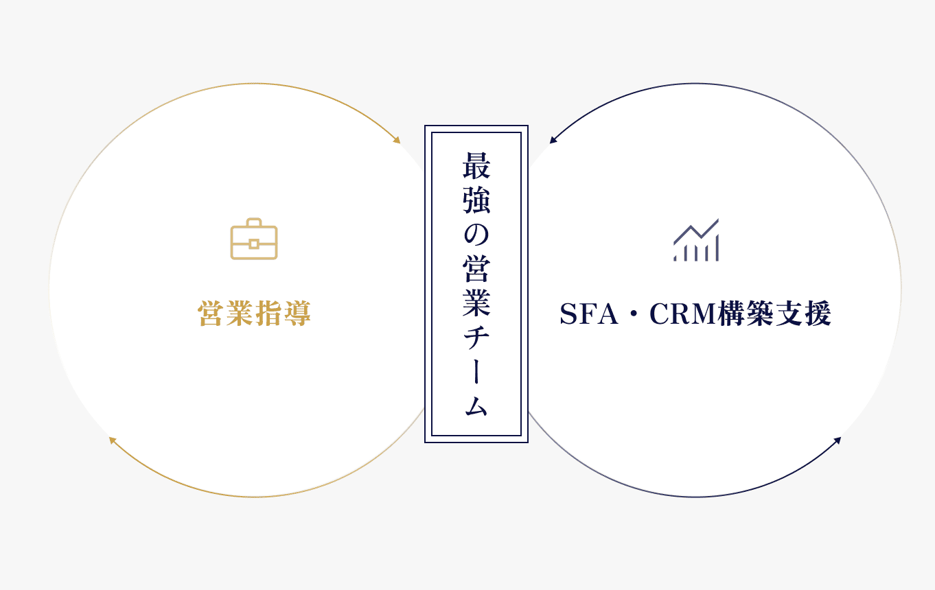 SFA、CRMの構築支援